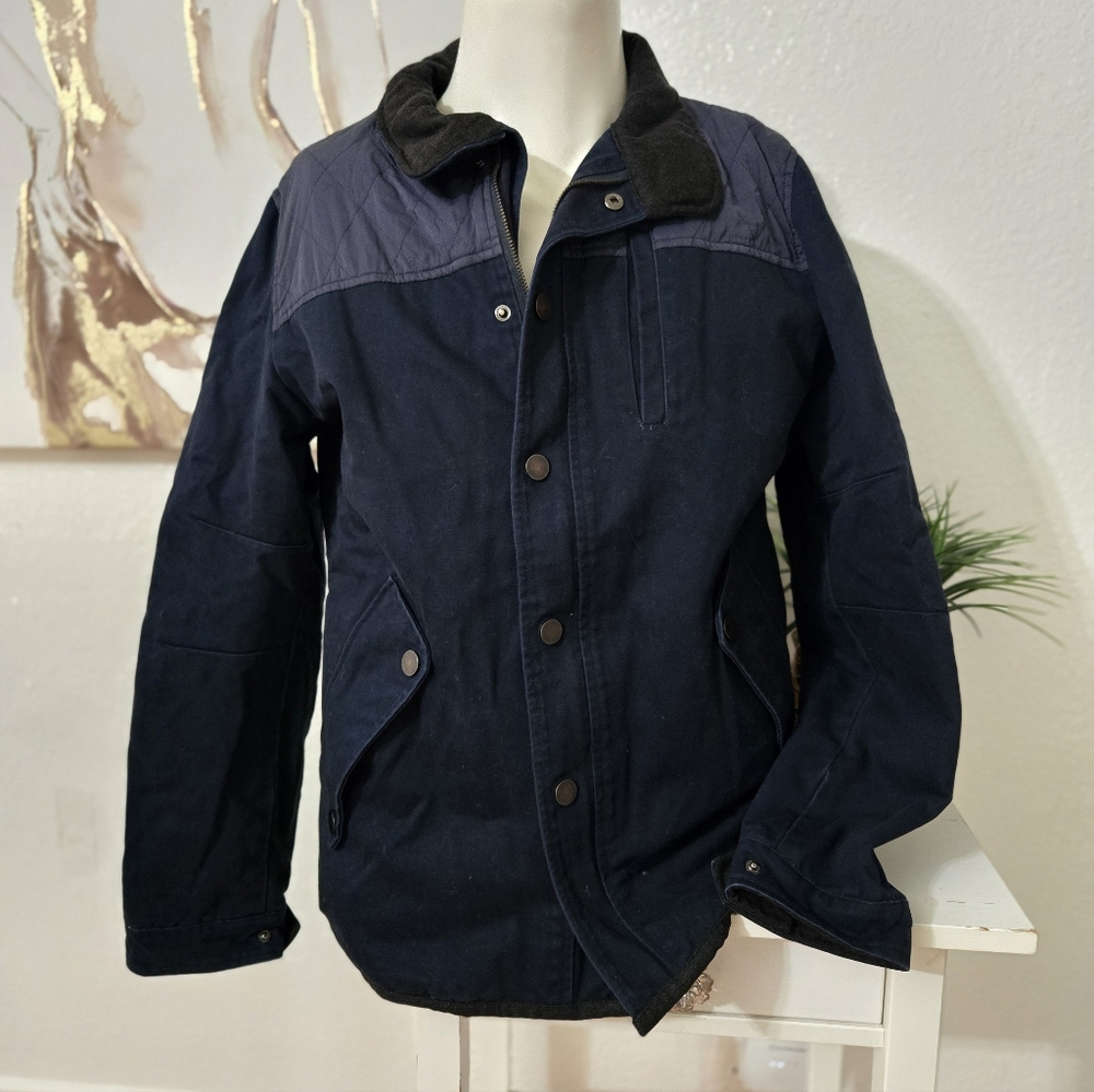 Forever 21MEN Jacket Color Navy Blue Size Medium